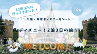 12年ぶりのディズニー！2泊3日の旅☆